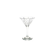 D-STILL UNBREAKABLE DIAMOND CUT MARTINI GLASS PC 235ml Box of 4 - Hospitality Connect
