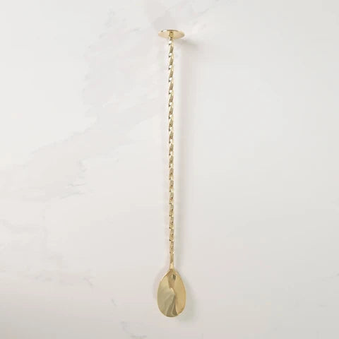 D-STILL BAR SPOON GOLD PLATED 280mm