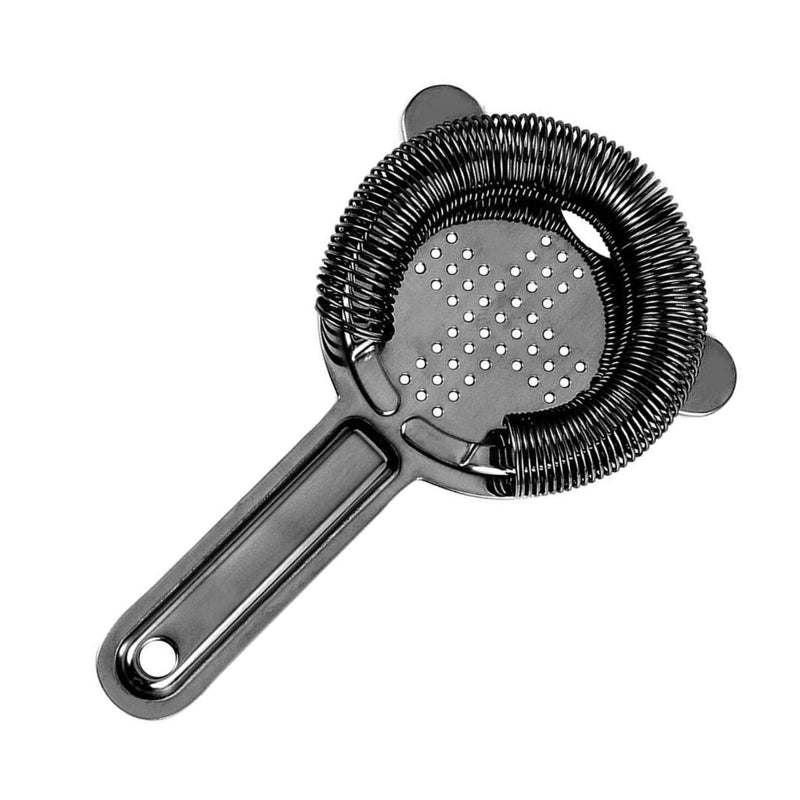 D-STILL HAWTHORN STRAINER BLACK PLATED 165x100mm