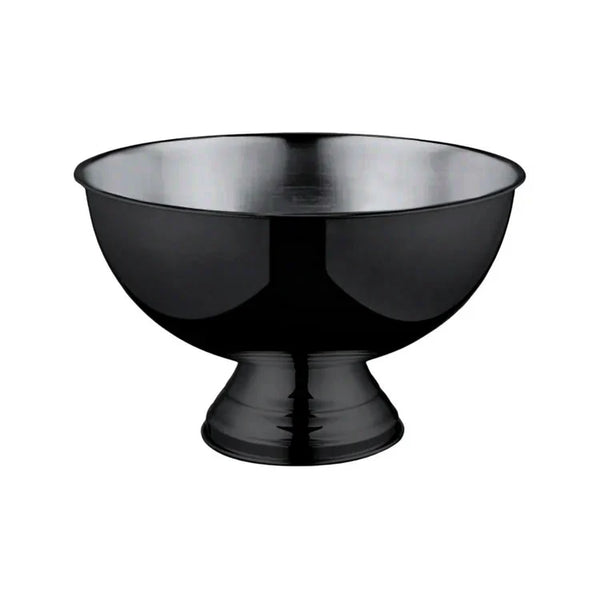 D-STILL CHAMPAGNE BOWL 395x250mm BLACK PLATED