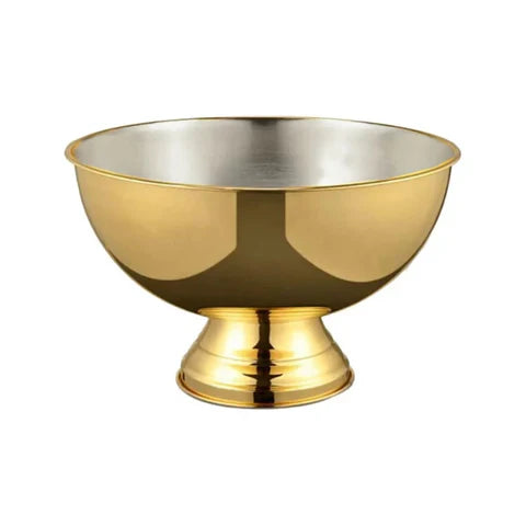 D-STILL CHAMPAGNE BOWL 395x250mm GOLD PLATED