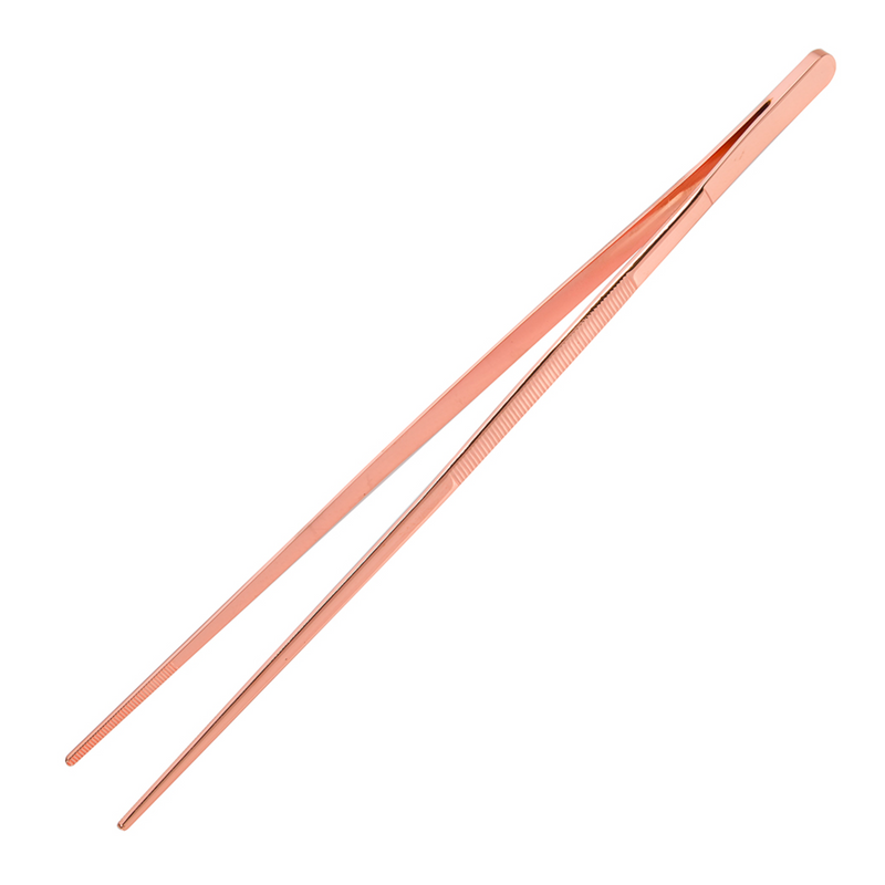 D-STILL CHEF TWEEZER 300mm BLACK PLATED