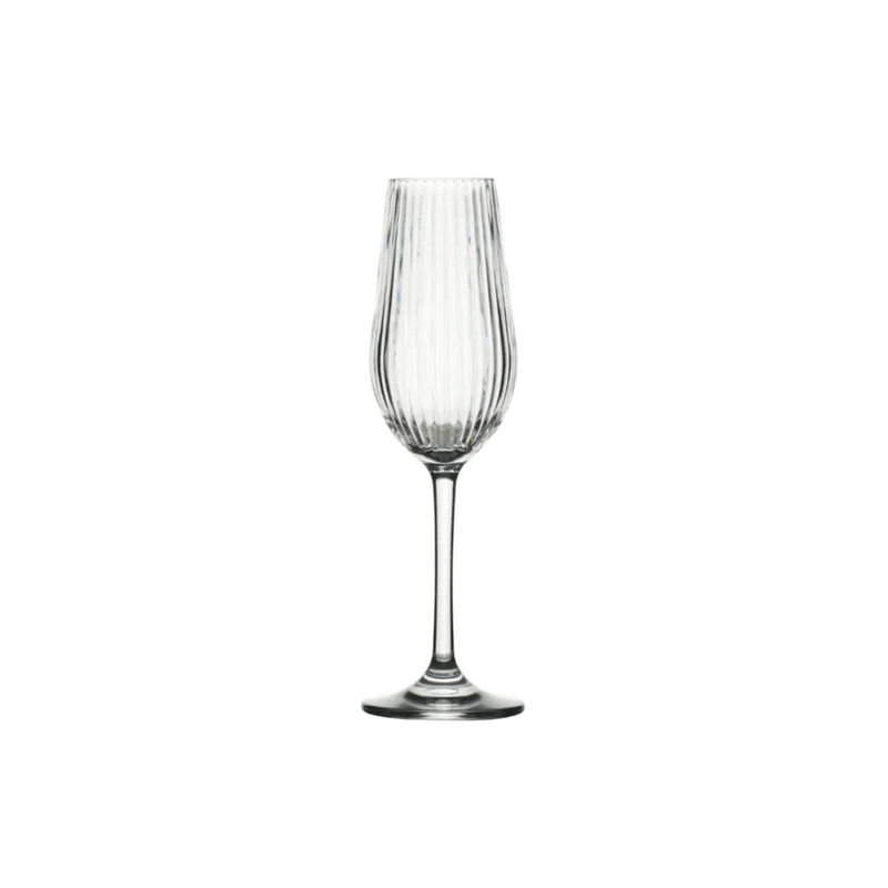 D-STILL UNBREAKABLE BAMBOO CHAMPAGNE FLUTE PC 220ml Box of 4