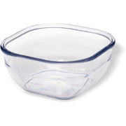 DXSQD1007 Carlisle Clear SAN Square Bowl 290mL capacity 100mm x 102mm x 32mm - Pack of 28 - Pack Price - Hospitality Connect