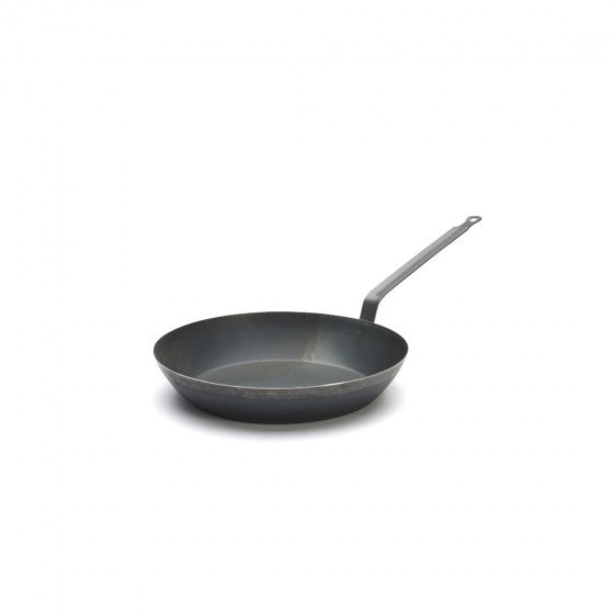DEBUYER CARBONE PLUS ROUND FRYPAN STEEL 300x42mm - Hospitality Connect