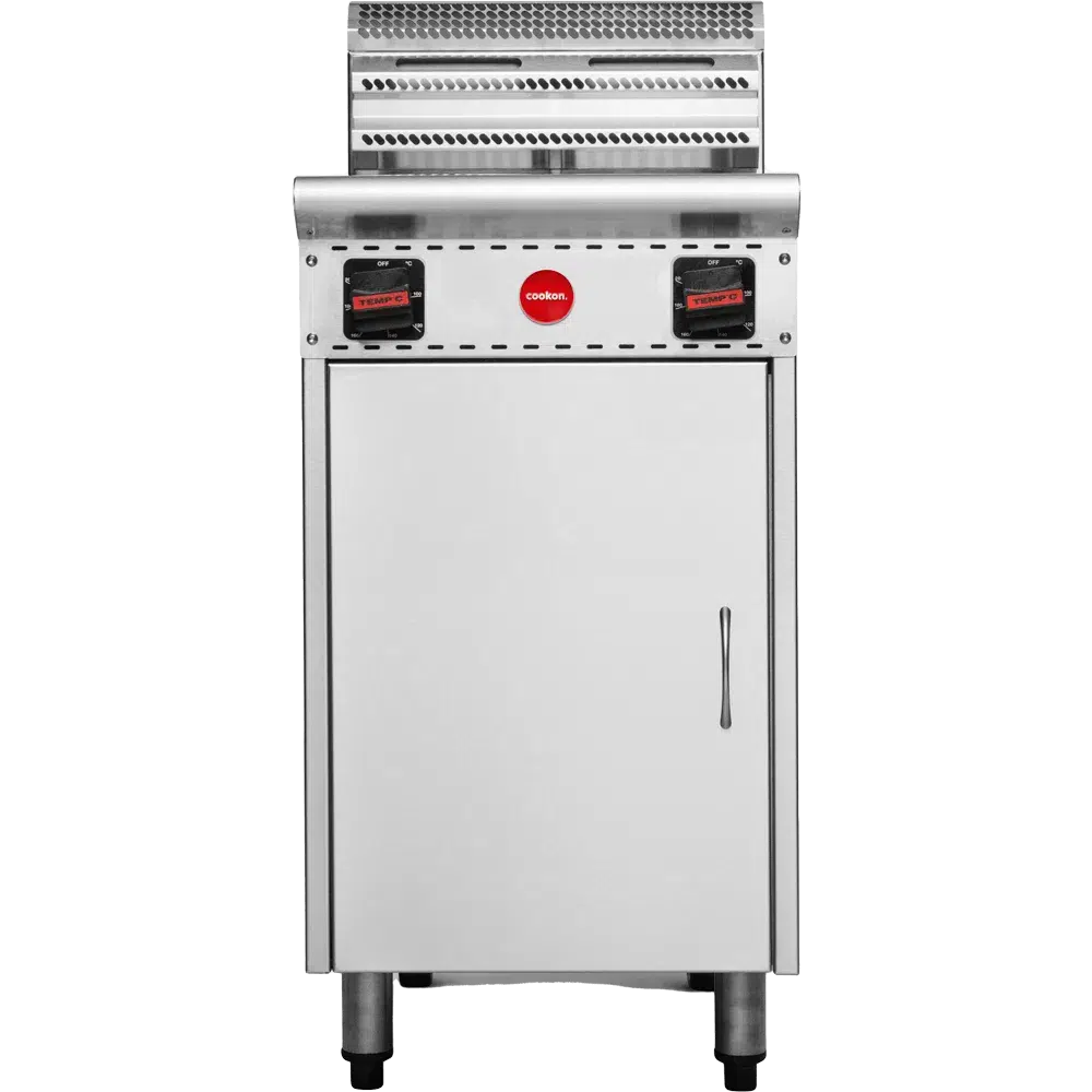Cookon Split Twin Pan Fryer FFR-2-200S - Hospitality Connect