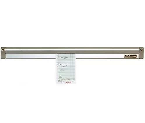 San Jamar Slide Check Rack Aluminium 915mm in length  CK653 6A - Hospitality Connect
