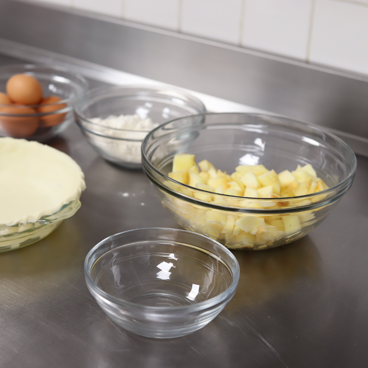 DURALEX GIGOGNE/LYS STACKABLE BOWL 310mm 5.8lt CLEAR (2030A) - Hospitality Connect
