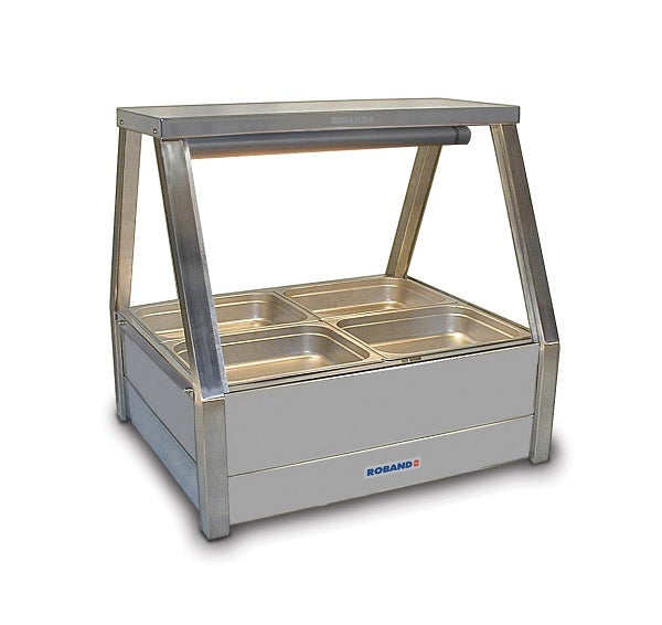 Roband E22 Straight Glass Double Row Hot Food Display
Fits 4 x 1/2 size 65mm | Pans Included With Rear Door - Hospitality Connect