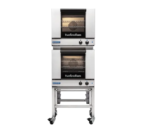 Turbofan E23M32 - Half Size Tray Manual Electric Convection Ovens Double Stacked - Hospitality Connect