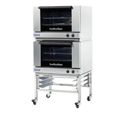 Turbofan E27M22 - Full Size Tray Manual Electric Convection Ovens Double Stacked - Hospitality Connect