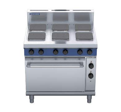 Blue Seal Evolution Series E506S - 900mm Electric Range Static Oven Sealed Hobs - Hospitality Connect