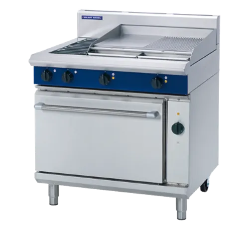 Blue Seal Evolution 900mm Electric Range Convection Oven E56B. - Hospitality Connect
