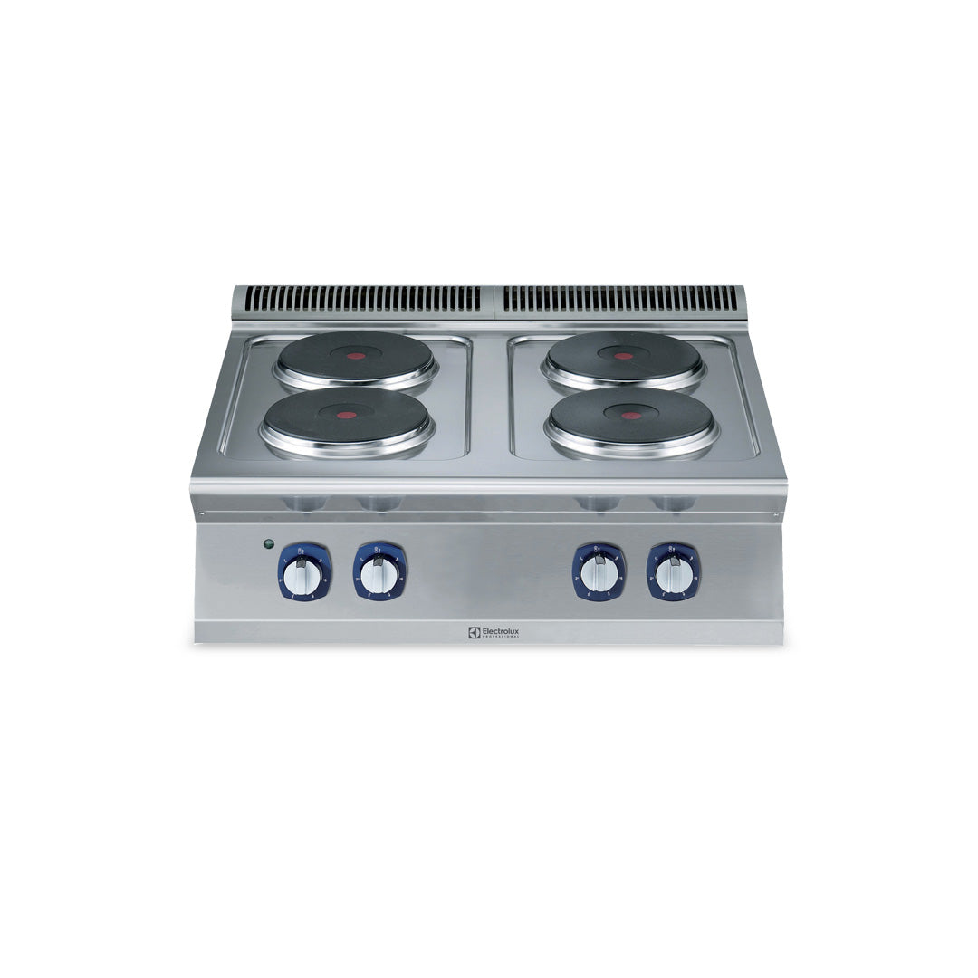 Electrolux Professional700XP 4 Hob Electric Cook Top 800mmE7ECEH4R00 - Hospitality Connect