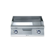 Electrolux Professional700XP Electric Griddle Plate with Smooth/Ribbed Polished Chrome Plate 800mmE7FTEHCPI0 - Hospitality Connect