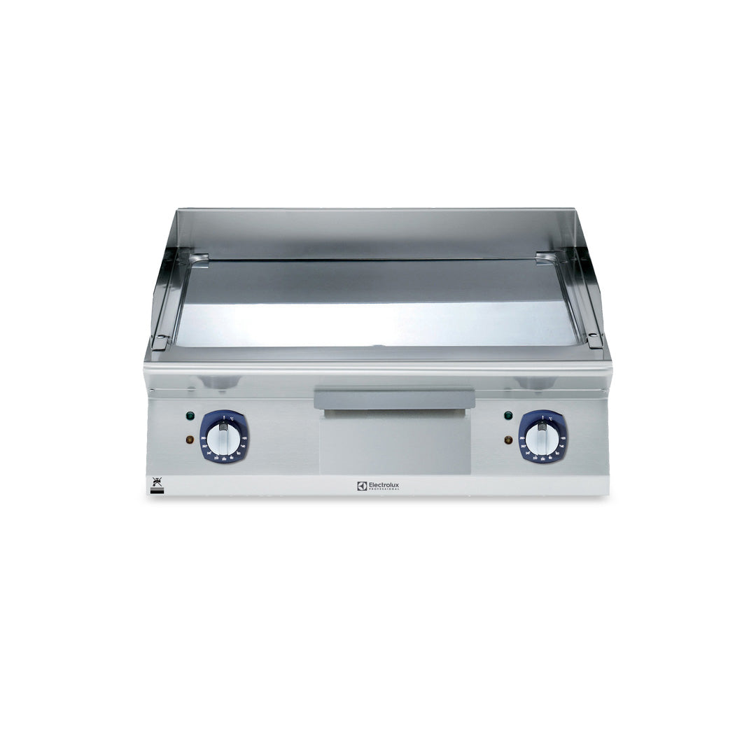 Electrolux Professional700XP Electric Griddle Plate with Smooth Polished Chrome Plate 800mmE7FTEHCSI0 - Hospitality Connect