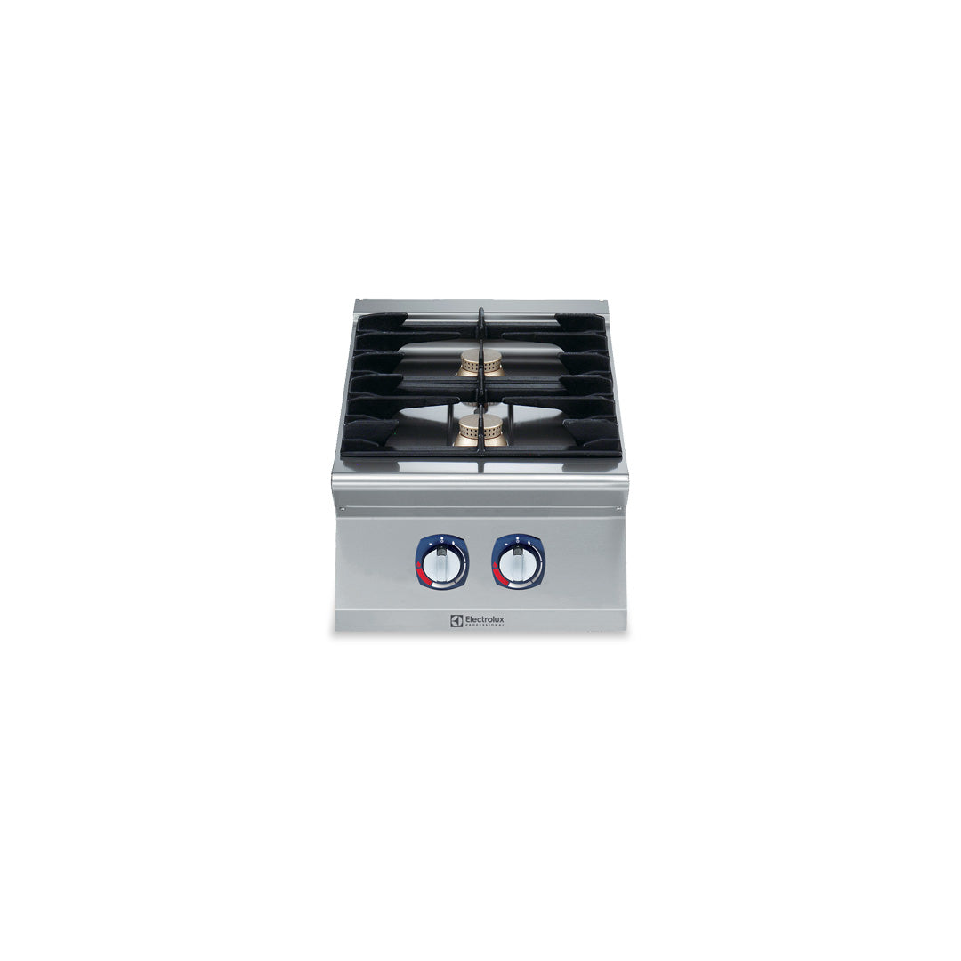 Electrolux Professional700XP 2 Burner Gas Cook Top 400mmE7GCGD2C0A - Hospitality Connect