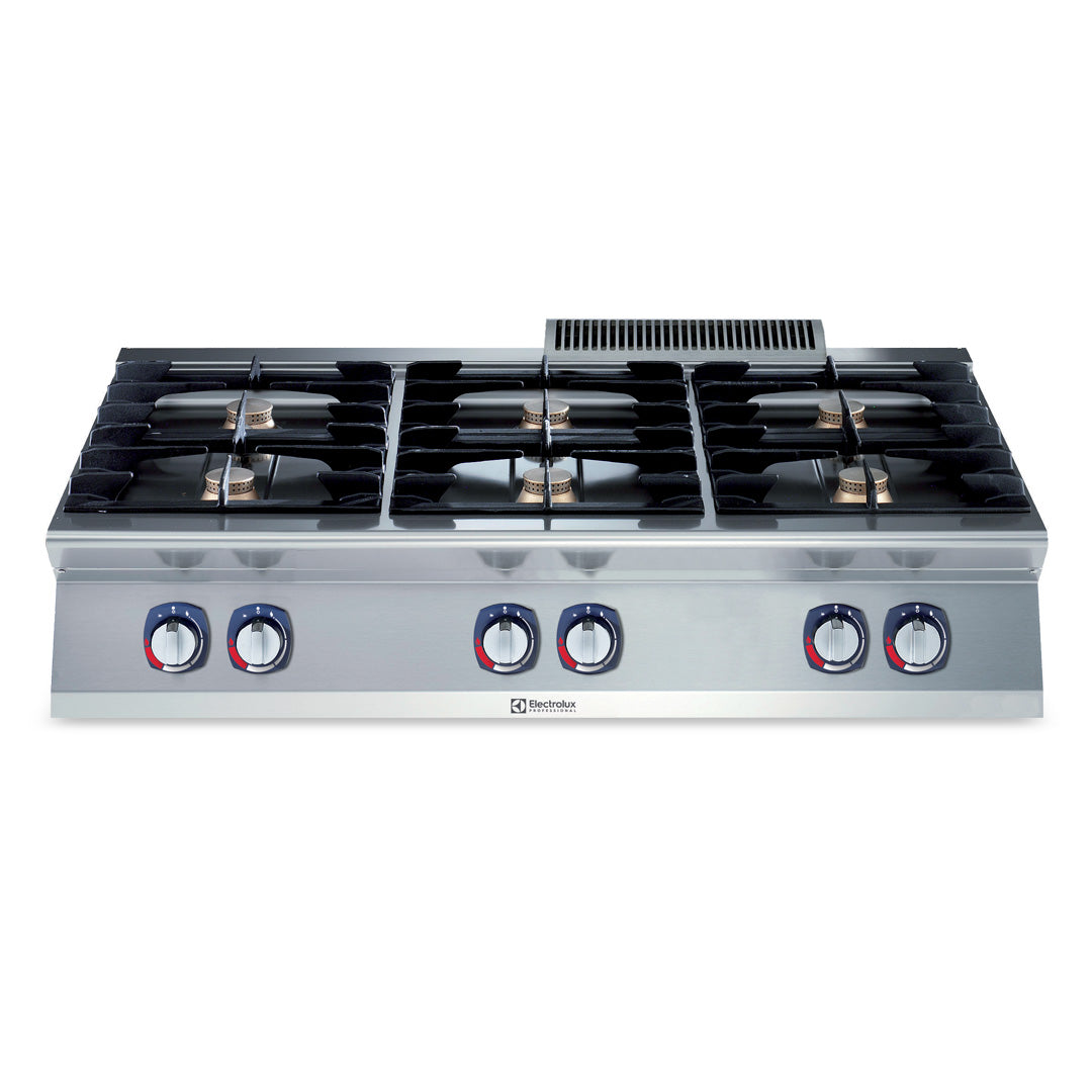 Electrolux Professional700XP 6 Burner Gas Cook Top 1200mmE7GCGL6C0A - Hospitality Connect