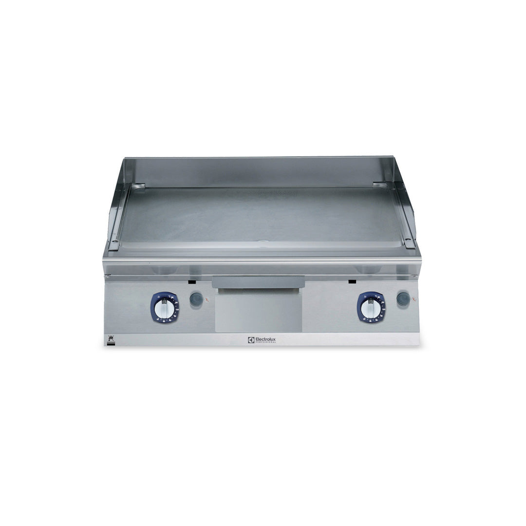 Electrolux Professional700XP Gas Griddle Plate with Smooth Brushed Chrome Plate 800mmE7IIKAAOMEA - Hospitality Connect