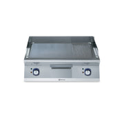 Electrolux Professional700XP Electric Griddle Plate with Smooth/Ribbed Brushed Chrome Plate 800mmE7IIMDAOMEA - Hospitality Connect