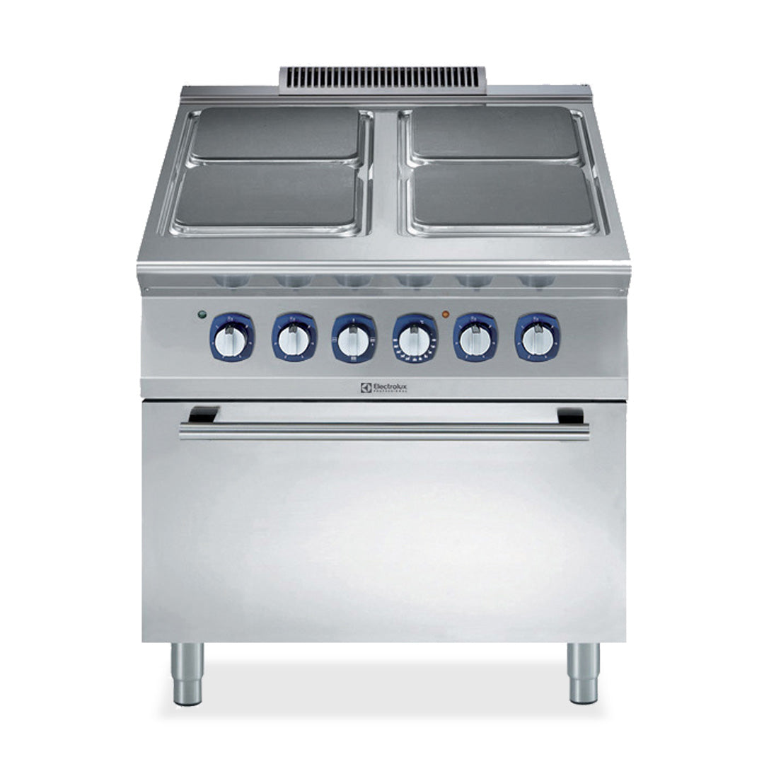 Electrolux Professional900XP 4 Hob Electric Cook Top on Electric Oven 800mmE9ECEH4QE0 - Hospitality Connect