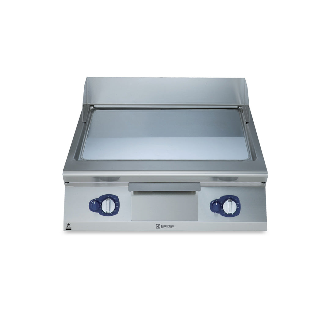 Electrolux Professional900XP Gas Griddle Plate with Smooth Polished Chrome Plate 800mmE9FTGHCS00 - Hospitality Connect