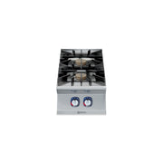 Electrolux Professional900XP 2 Burner Gas Cook Top 400mmE9GCGD2C0M - Hospitality Connect