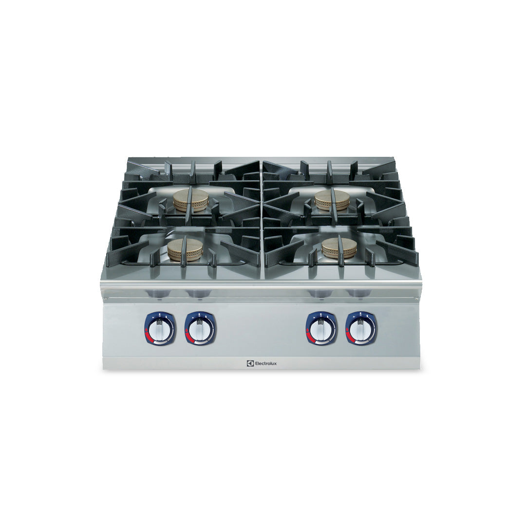 Electrolux Professional900XP 4 Burner Gas Cook Top 800mmE9GCGH4C0M - Hospitality Connect