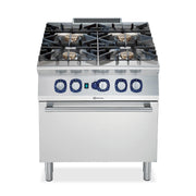 Electrolux Professional900XP 4 Burner Gas Range with Electric Oven 800mmE9GCGHTCEA - Hospitality Connect