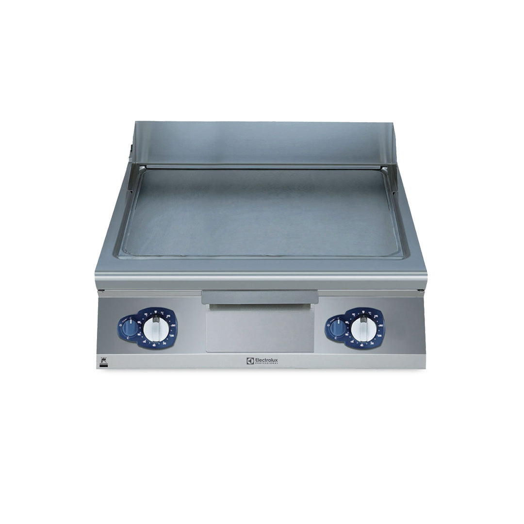 Electrolux Professional900XP Gas Griddle Plate with Smooth Brushed Chrome Plate 800mmE9IINAAOMEA - Hospitality Connect
