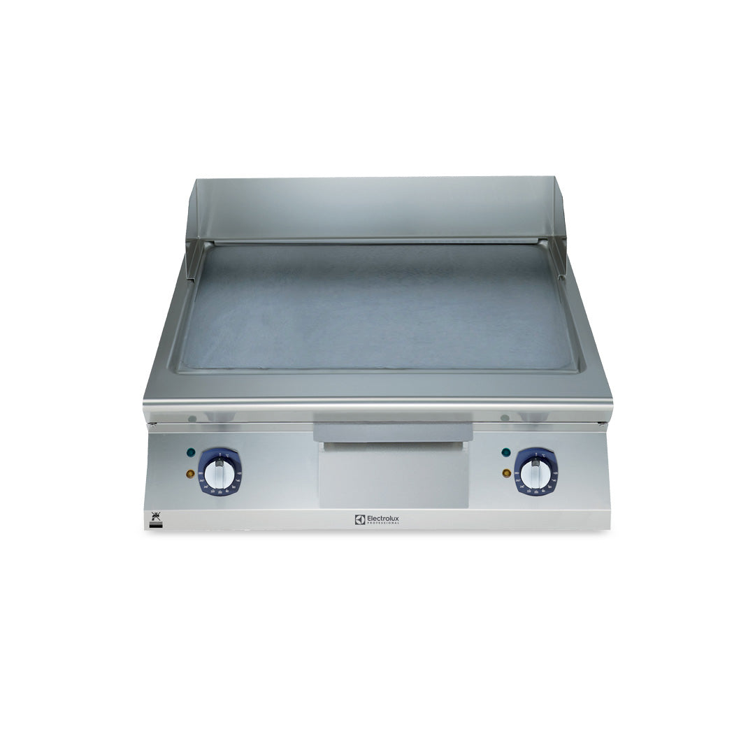 Electrolux Professional900XP Electric Griddle Plate with Smooth Brushed Chrome Plate 800mmE9IINDAOMEA - Hospitality Connect