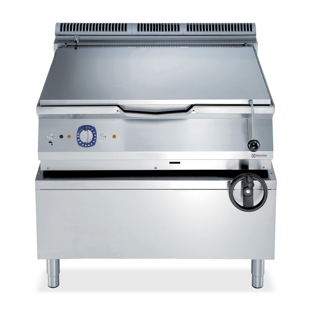 Electrolux Professional900XP 100L Gas Bratt Pan with Duomat Bottom and Manual TiltingE9PPCSBAMG - Hospitality Connect