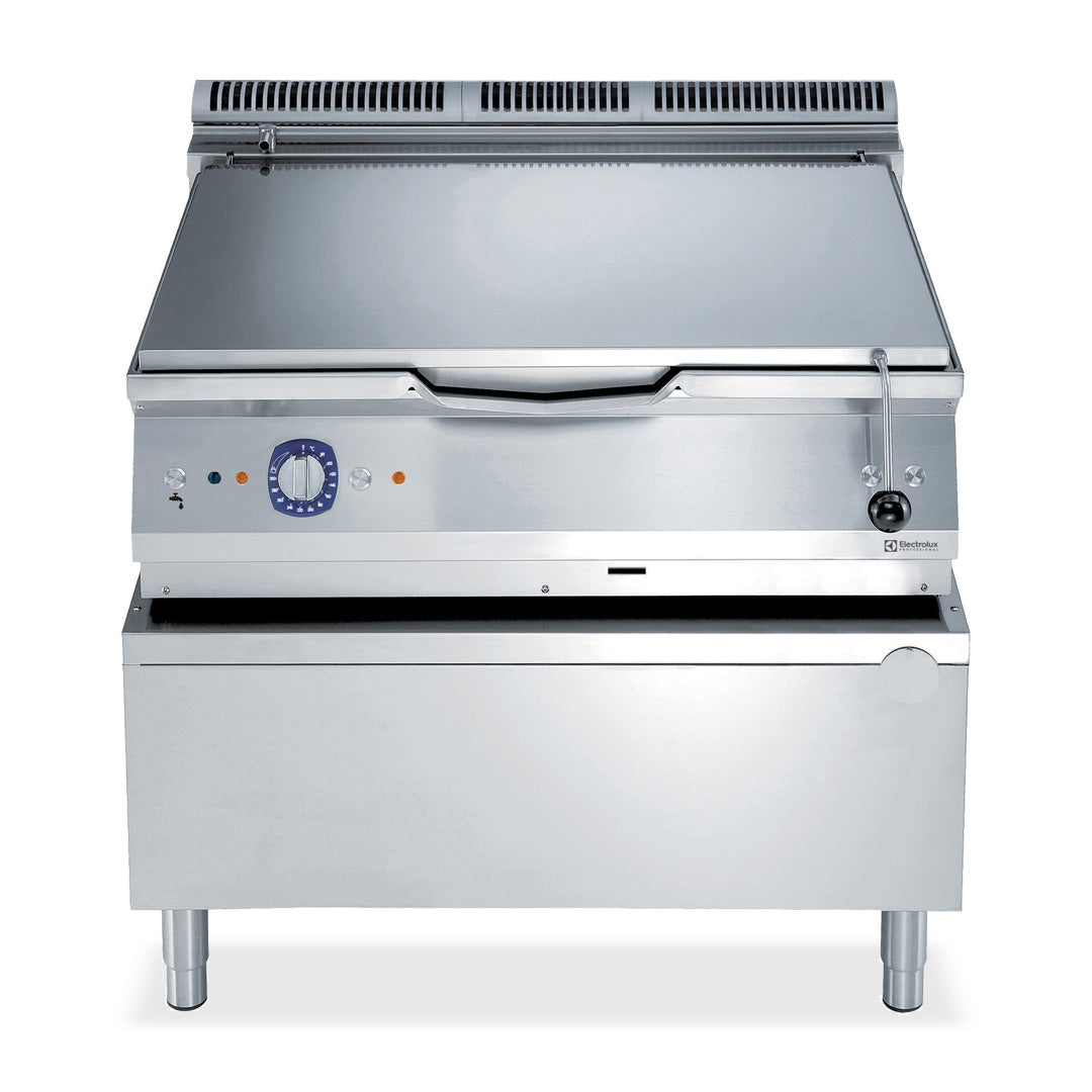 Electrolux Professional900XP 100L Gas Bratt Pan with Duomat Bottom and Electric TiltingE9PPCSBAMGD - Hospitality Connect