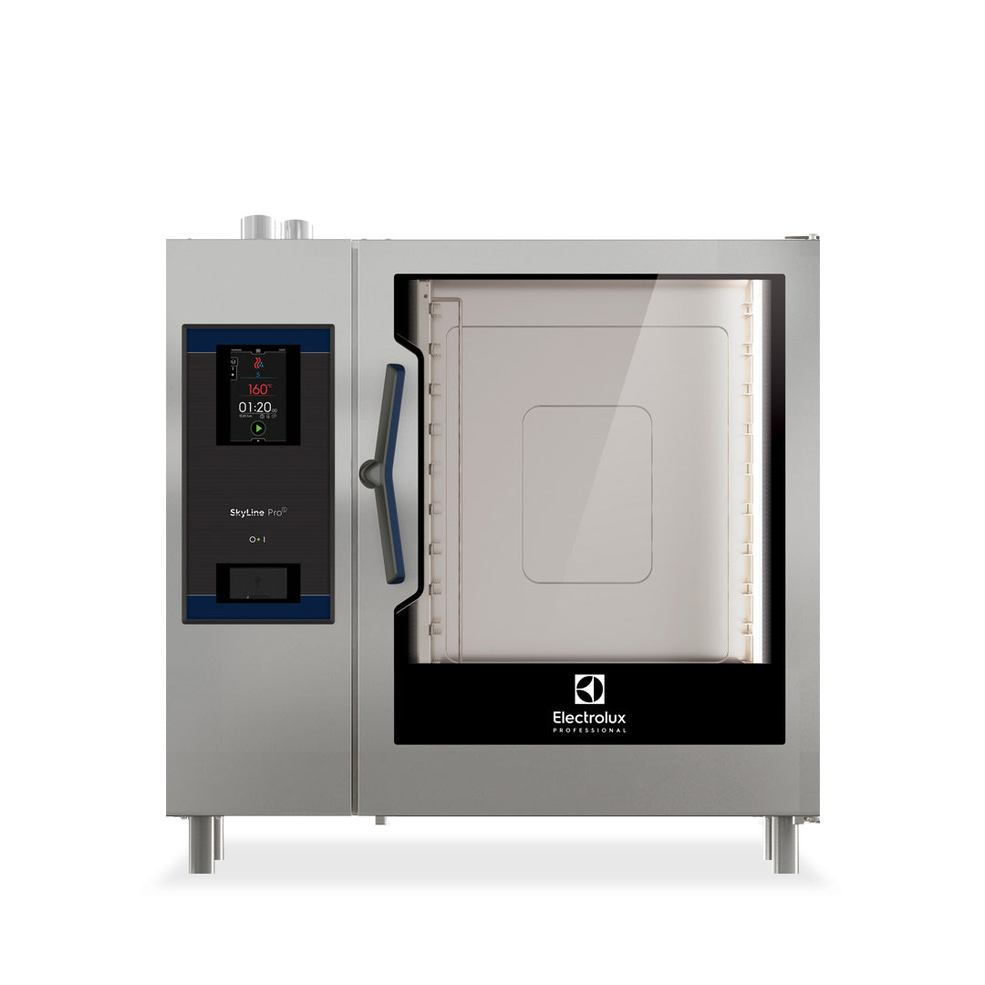 Electrolux ProfessionalSKYLINE ProS 10 x 2/1GN Electric Direct Steam Combi Oven with Touch ControlsECOE102K2S0 - Hospitality Connect