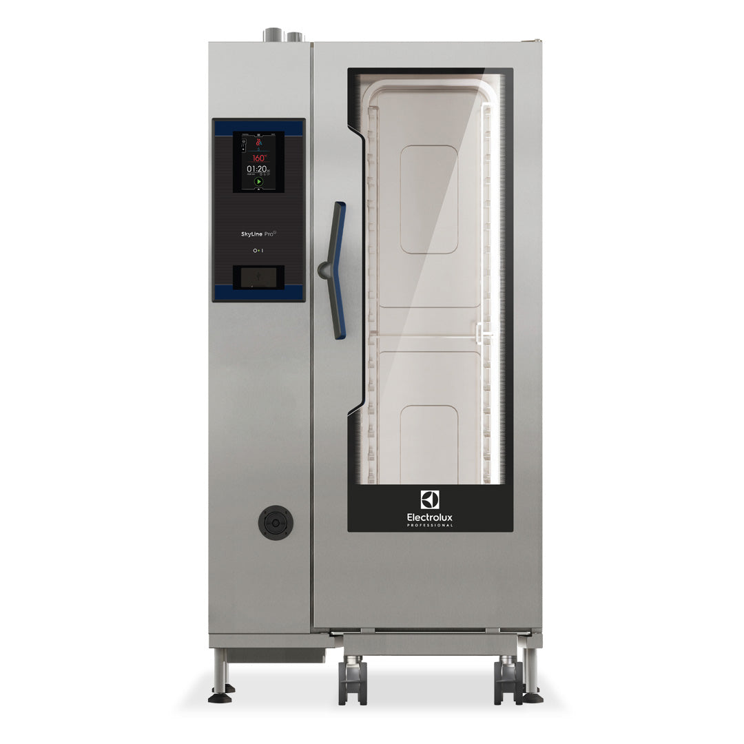 Electrolux ProfessionalSKYLINE ProS 20 x 1/1GN Electric Direct Steam Combi Oven with Touch ControlsECOE201K2S0 - Hospitality Connect