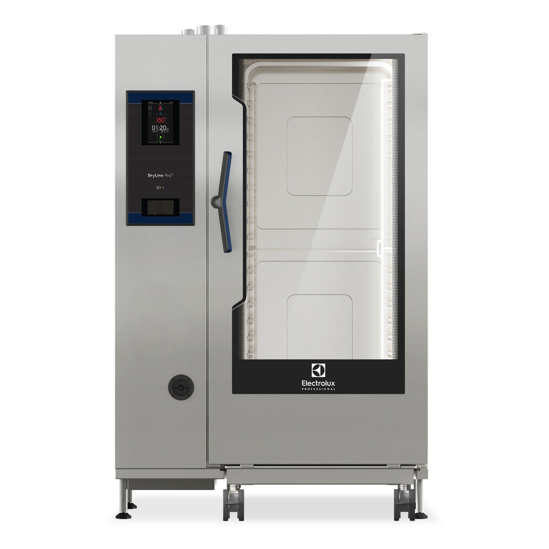 Electrolux ProfessionalSKYLINE ProS 20 x 2/1GN Gas Direct Steam Combi Oven with Touch ControlsECOE202K2U0 - Hospitality Connect