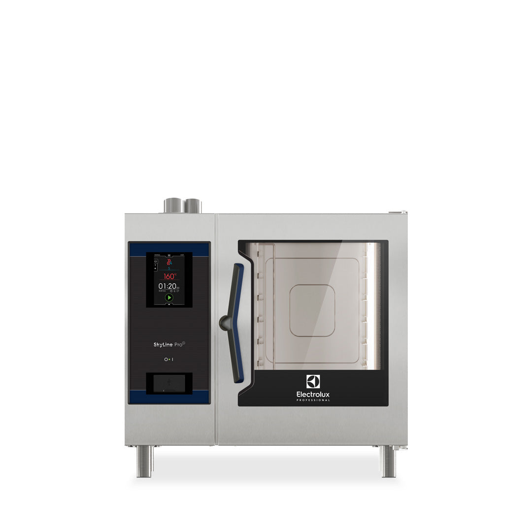 Electrolux ProfessionalSKYLINE ProS 6 x 1/1GN Electric Direct Steam Combi Oven with Touch ControlsECOE61K2S0 - Hospitality Connect