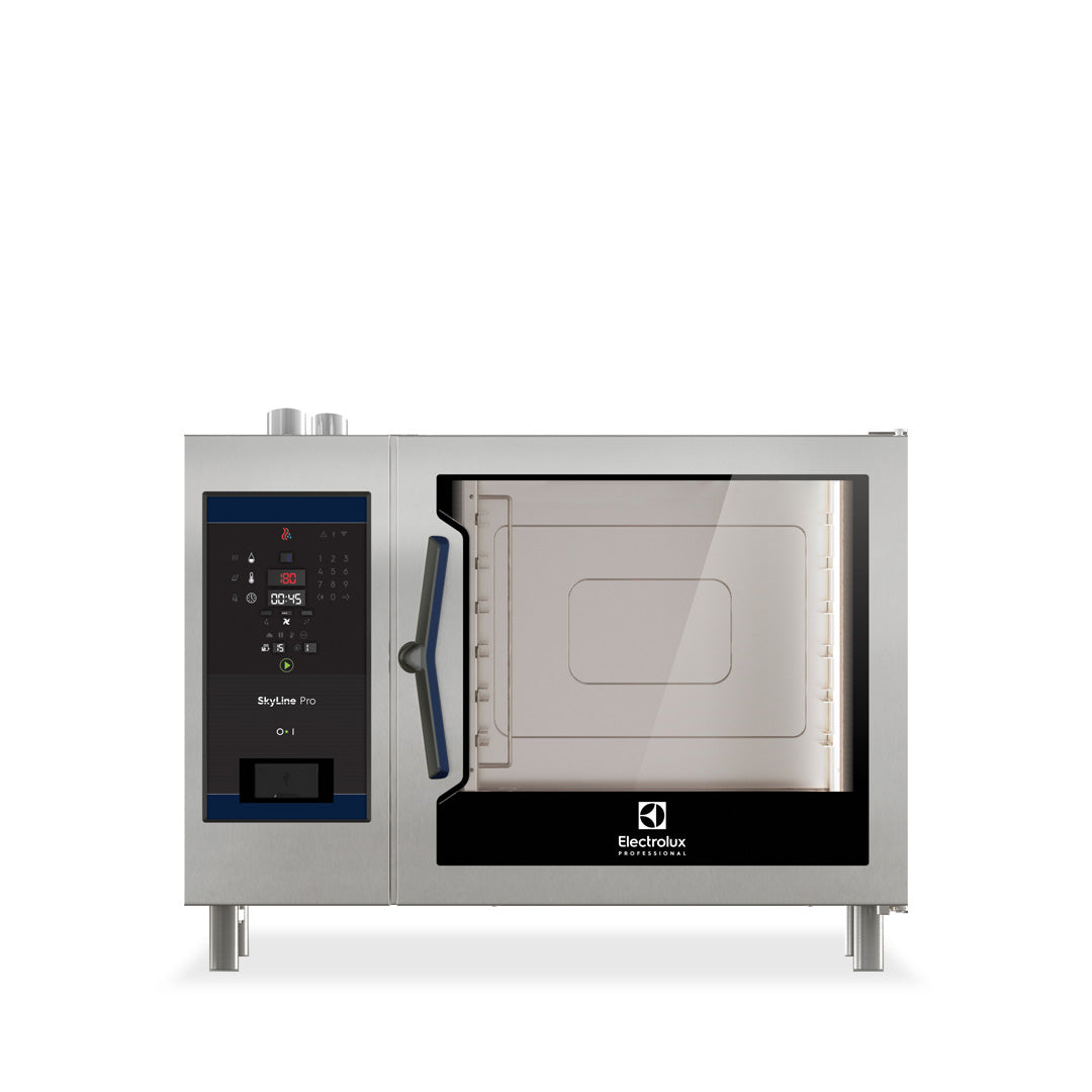 Electrolux ProfessionalSKYLINE Pro 6 x 2/1GN Electric Direct Steam Combi Oven with Digital ControlsECOE62C2S0 - Hospitality Connect