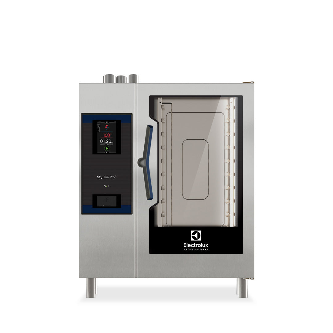 Electrolux ProfessionalSKYLINE ProS 10 x 1/1GN Gas Direct Steam Combi Oven with Touch ControlsECOG101K2U0 - Hospitality Connect
