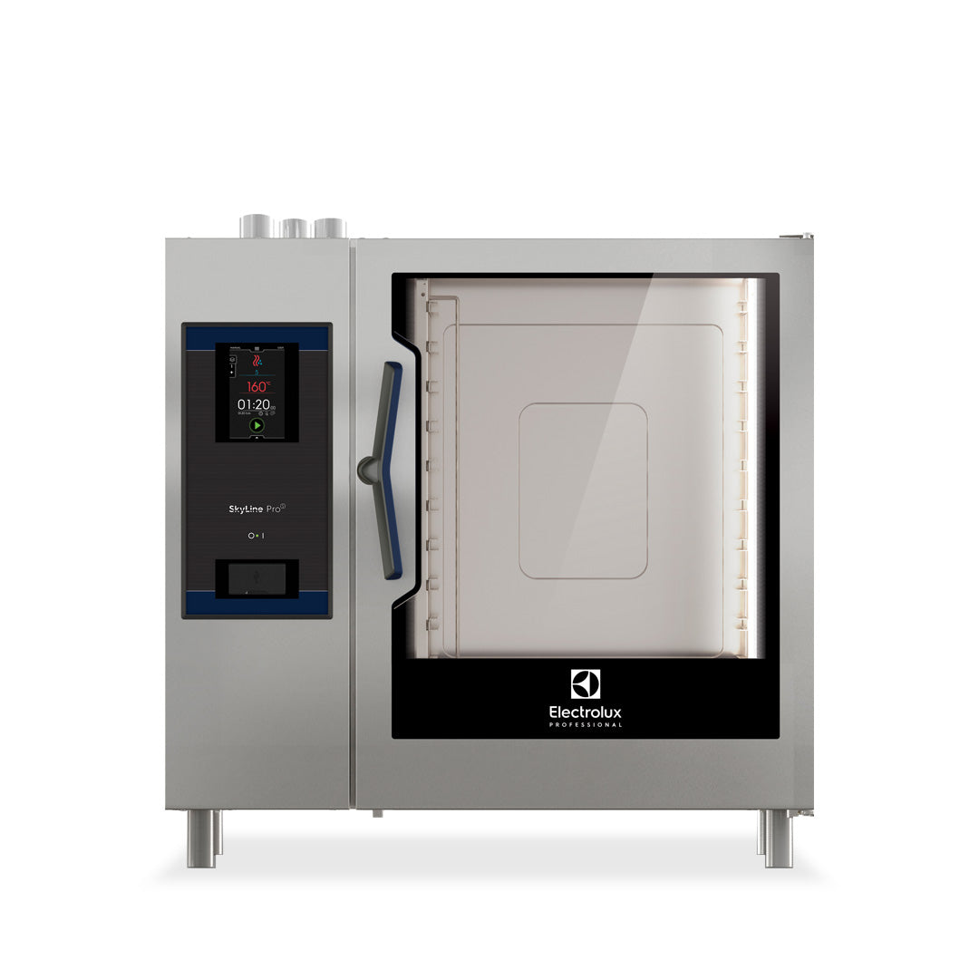 Electrolux ProfessionalSKYLINE ProS 10 x 2/1GN Gas Direct Steam Combi Oven with Touch ControlsECOG102K2U0 - Hospitality Connect