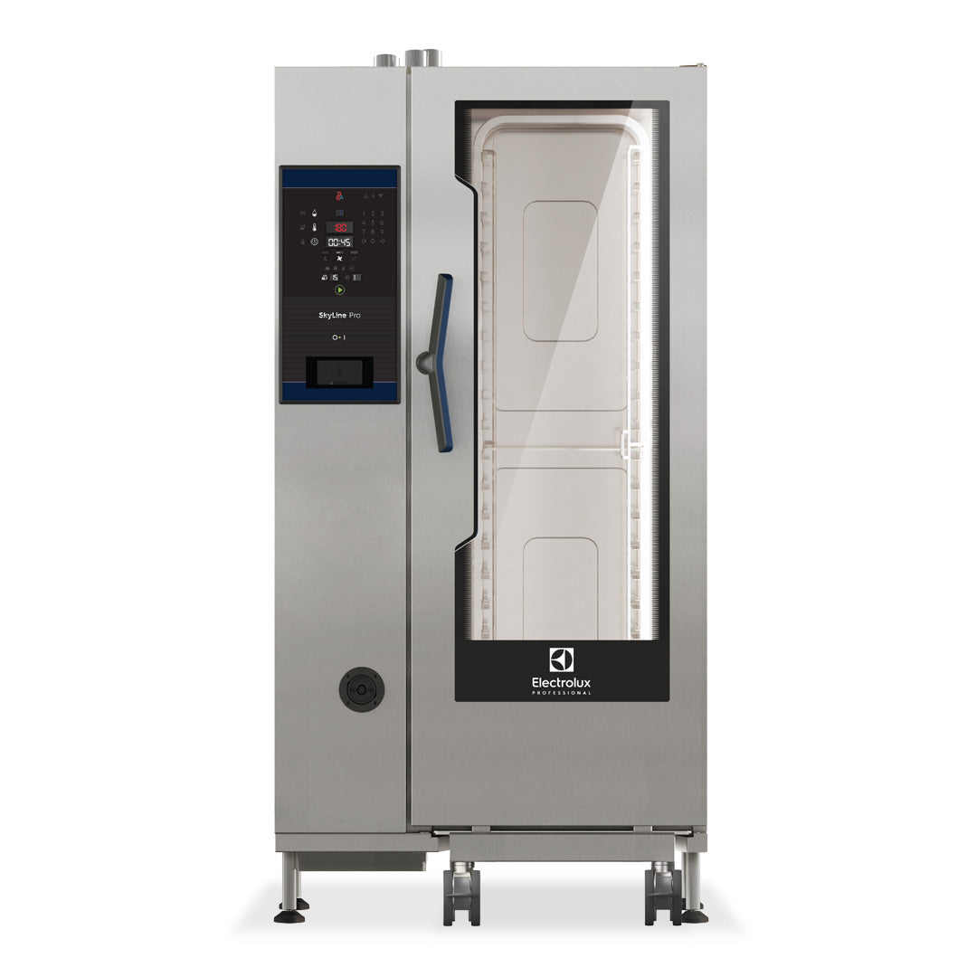 Electrolux ProfessionalSKYLINE Pro 20 x 1/1GN Gas Direct Steam Combi Oven with Digital ControlsECOG201C2U0 - Hospitality Connect