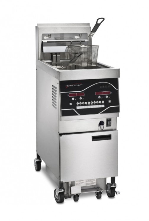 Henny Penny GVE071F Single Well Filter Fryer