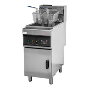 Electric fryer EF-28LE with new flat heating elements - EF-28-FH