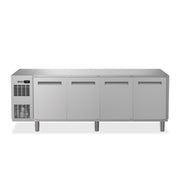 Electrolux Professionalecostore 4 Door Underbench Stainless Steel Refrigerator 327LEJ4H7AAAA - Hospitality Connect