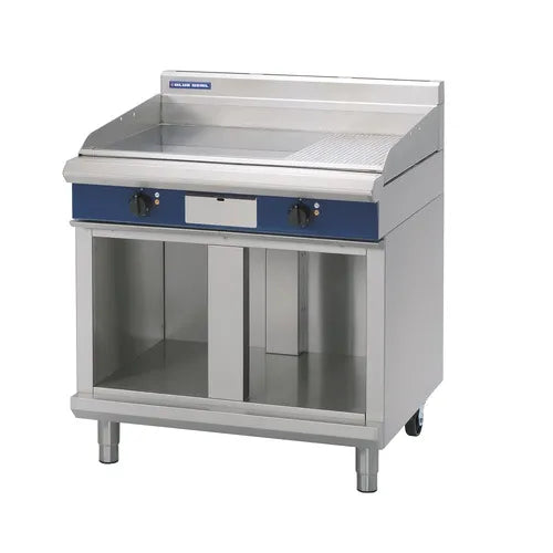 Blue Seal Evolution 900mm Electric Griddle – Cabinet Base EP516-CB. - Hospitality Connect