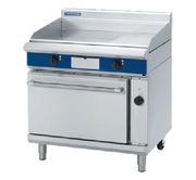 Blue Seal Evolution Series EP56 - 900mm Electric Griddle Convection Oven Range - Hospitality Connect