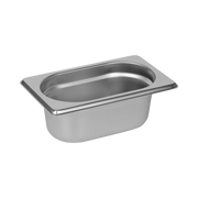 KH GN EURO FOOD PAN 1/9 COVER S/STEEL