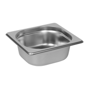 KH GN EURO FOOD PAN ANTI-JAM 1/6 X 65mm S/STEEL