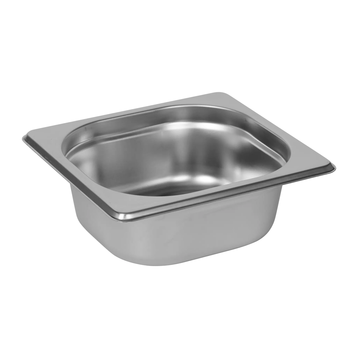 KH GN EURO FOOD PAN ANTI-JAM 1/6 X 65mm S/STEEL