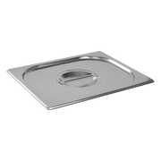 KH GN EURO FOOD PAN 1/2 COVER S/STEEL
